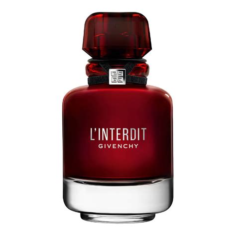 givenchy perfumes red|l interdit givenchy women perfume.